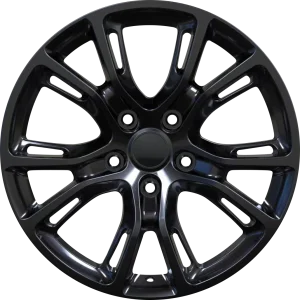 YKW Replicas – MF6 – Black – 18″x8″ 34mm – All weather Wheels – RW180055